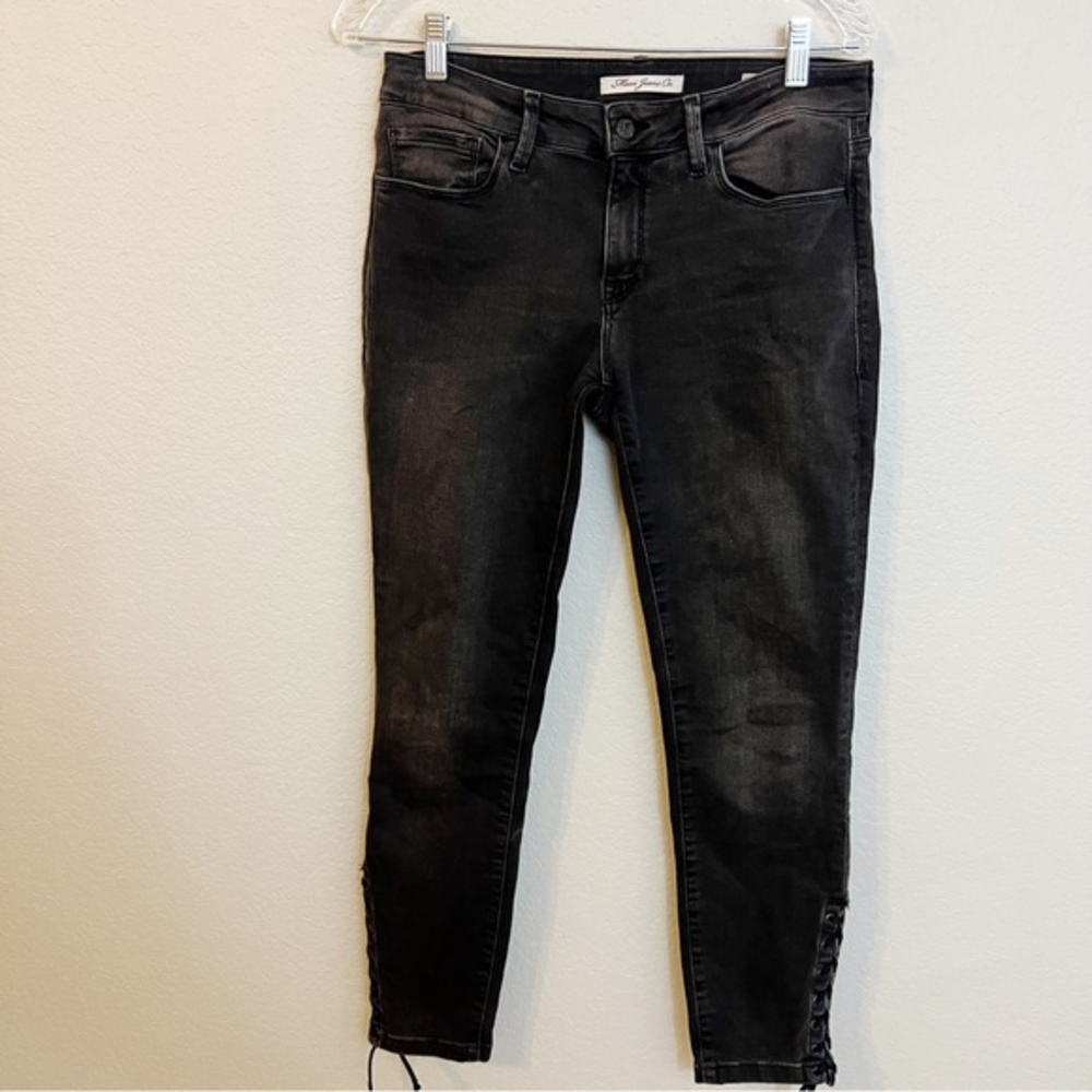 Mavi Adriana Ankle Midrise Super Skinny‎ Black Jeans